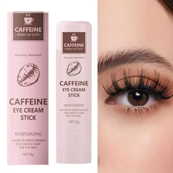 Caffeine eye cream stick nourishes the skin, improves fine lines, relieves eye bags and dark circles, and brightens the eye skin