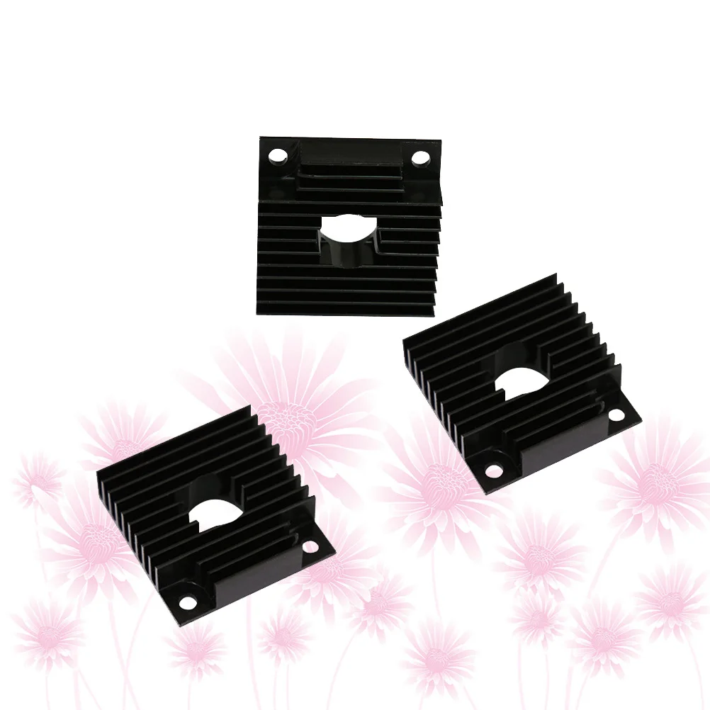 3Pcs Aluminum Heat Sink Radiator Cooler for Mk7 Mk8 3D Printer High Quality Thermal Transfer Cooling Block Aluminum Radiator