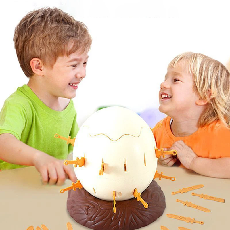 Mini Penguin Novelty Toys Pirate Bucket Plug-in Funny Parent-child Interactive Games Party Tricky Desktop Toy Thinking Training