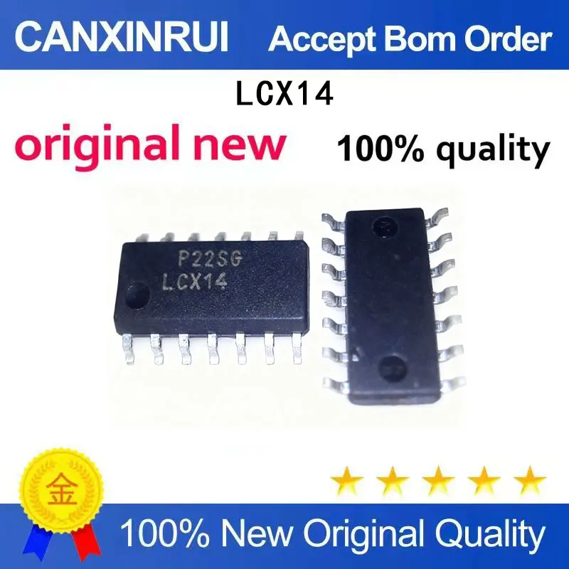 

(5-100 Pieces) LCX14 74LCX14MX SOP-14 brand new in stock