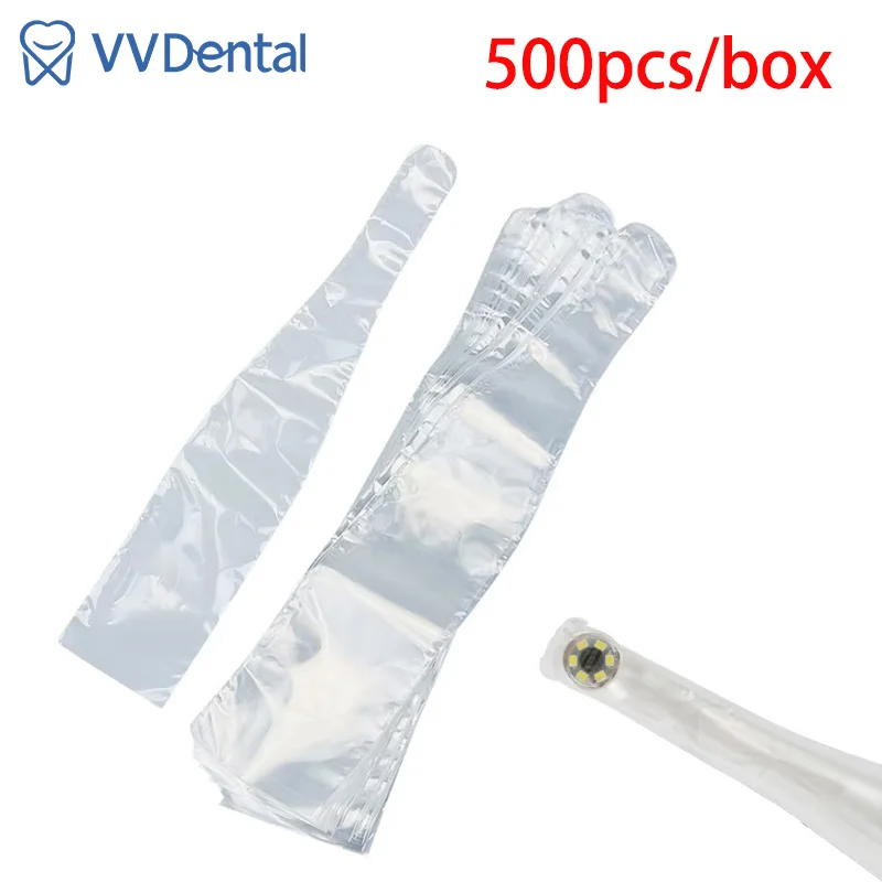 

500 Pcs Disposable Sheath/Sleeve/Cover Dental Oral Intraoral Camera For Dentistry Lab Endoscope Film Handle Protect Sleeve