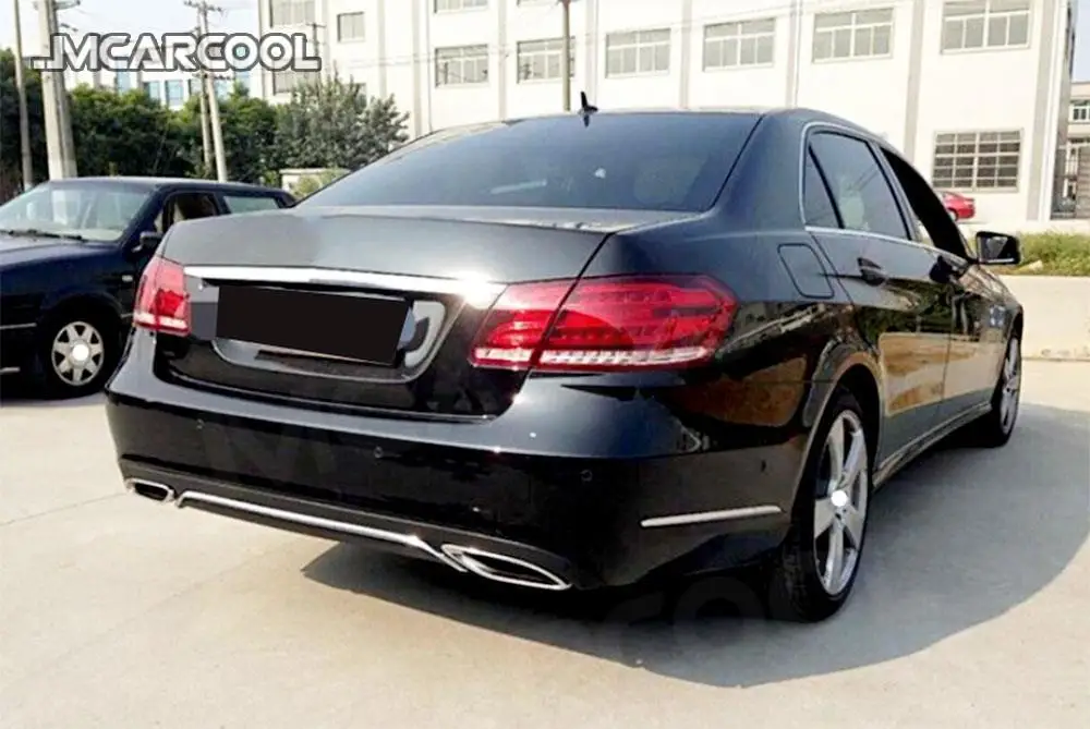 JMCARCOOL PP задний бампер, диффузор, выхлопной наконечник для Mercedes Benz E Class W212 E200 E250 E300 E350 E500 Standard 2013-2016 JMCARCOOL PP задний бампер, диффузор, выхлопной наконечник для Mercedes Benz E Class W212 E200 E250 E300 E350 E500 Standard 2013-2016