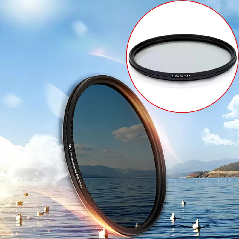 

1PCS Multi Coated Film 9HD 58mm CPL Lens Filter Eliminate Reflections Circular Camera Polarizer for Outdoor Fishing Photography
