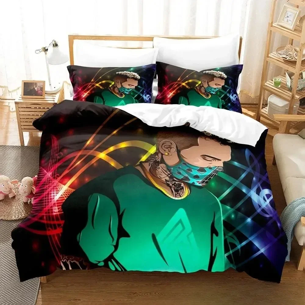 3D Print B-Chris Brown Bedding Set Single Twin Full Queen King Size Bed Set Adult Kid Bedroom Duvet cover Sets