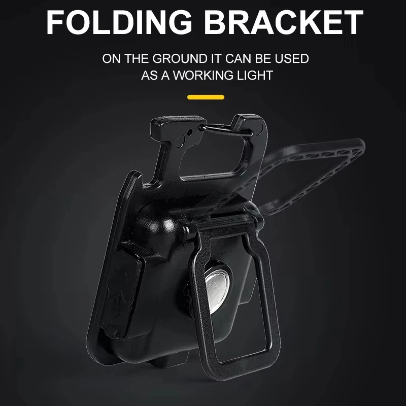 ミニ LED 懐中電灯キーホルダー多機能ポータブル COB キャンプランプ USB 充電作業灯屋外釣りハイキングランテルナ