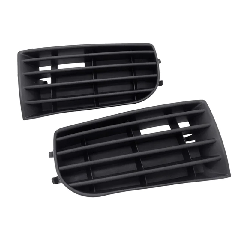 Car Front Bumper Fog Light Grille Without Holes Fog Light Cover for VW Golf 5 MK5 2005-2009