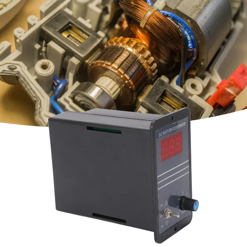 12-36V Voltage DC Motor Speed Controller Digital Display CW CCW Rotation PWM Motor Controller 60A Current PWM Stepless Control