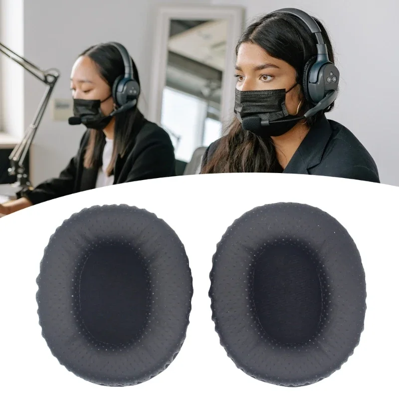 1Pair Ear Pads For SONY MDR 7506 / MDR / MDR V7 Headphones Elastic Earpads Ear Pads Sponge Cushion Cover Replacement