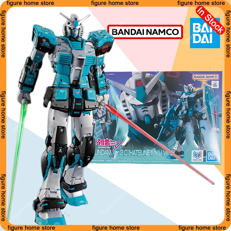 bandai-genuine-rg-rx-78-2-gundam-ver20-[hatsune-miku]-anime-action-figure-robot-collectible-assembly-model-toys-ornaments-gift