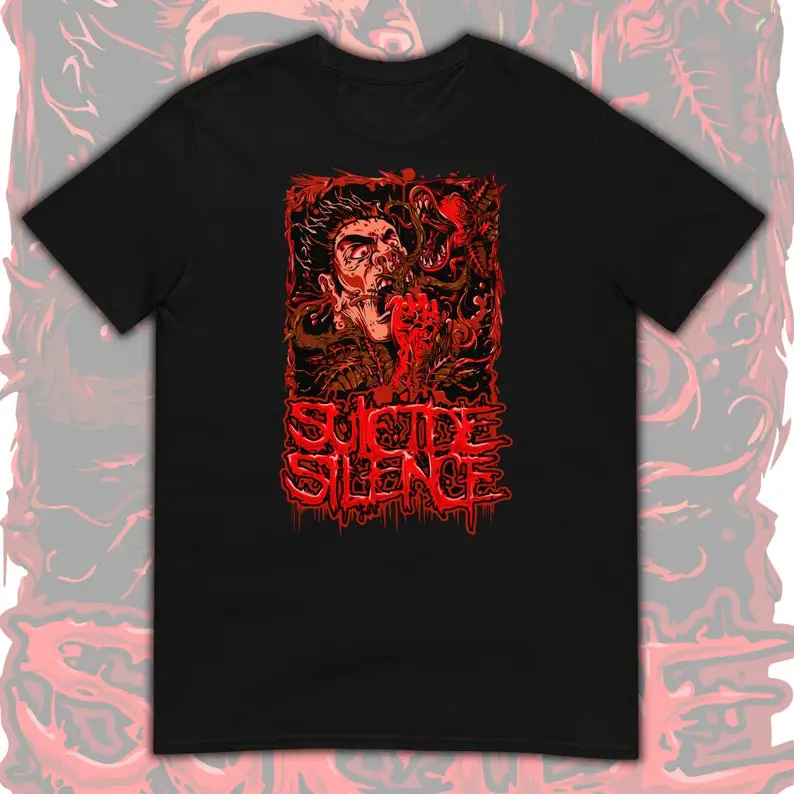 

Suicide Silence Premium T-Shirt | Deathcore Clothing | Metal Band T-shirt