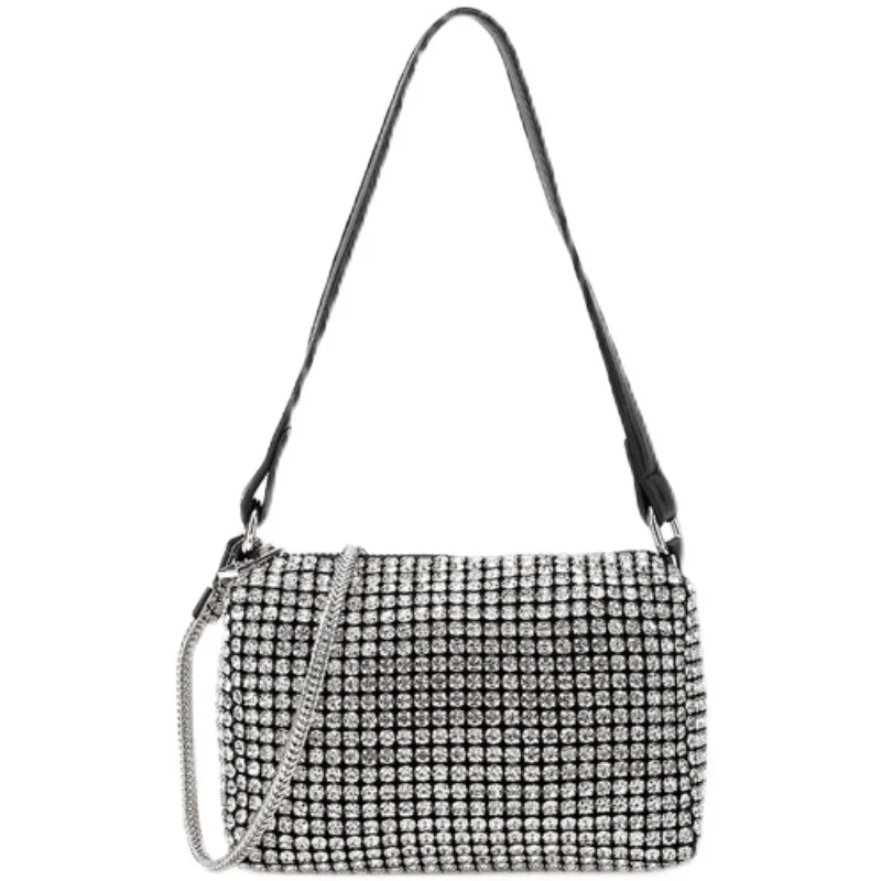 

Женская сумка ручной работы iny Diamond, сумка на одно плечо, женская сумка с бриллиантами, сумка DW Diamond Bag