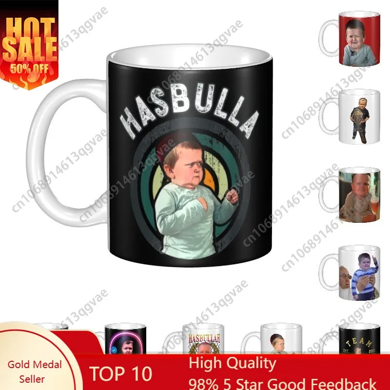 

Hasbulla Mugs Custom Funny Hasbulla Hasbullah Smile Ceramic Coffee Mug Cup Creative Present Outdoor Work Camping Cups And Mugs