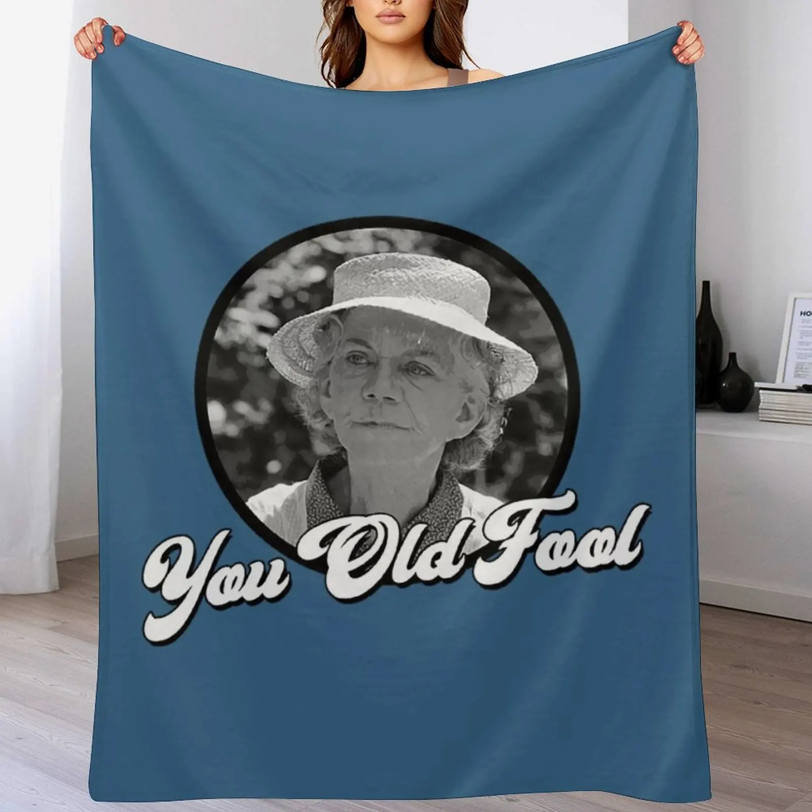 The Waltons T-ShirtYou Old Fool - Grandma Walton - His and Hers Throw Blanket cosplay anime anime Blankets