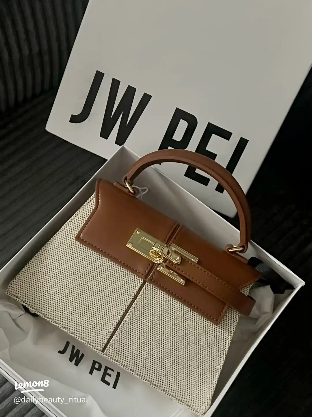 JW PEI Elise レディース 本革 トップハンドルバ - Luxury Bags Quiet のレビューと価格