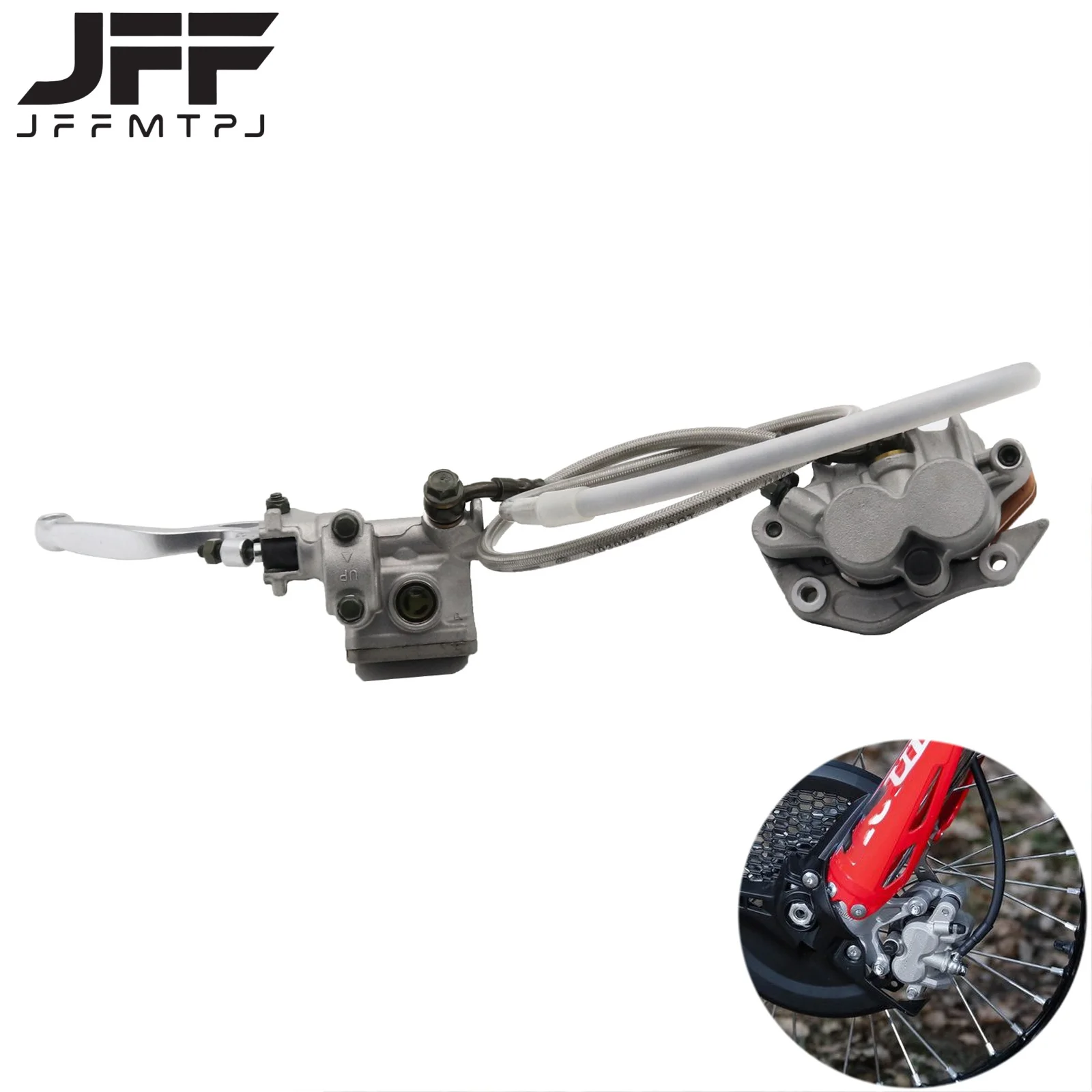 

Motorcycle Front Hydraulic Brake Caliper Master Cylinder Pump For Honda CR 125R 250R CRF250R CRF 450R 250X 450X 250RX