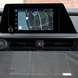 Tempered glass screen protector For Toyota Prius LE/XLE 2023 8 inch Car infotainment radio GPS Navigation interior Accessories