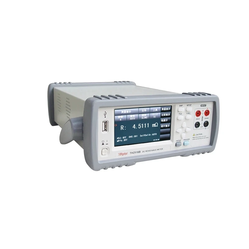 Tonghui TH2516B DC Resistance Test Equipment with Data Save Function Millioh Measurement