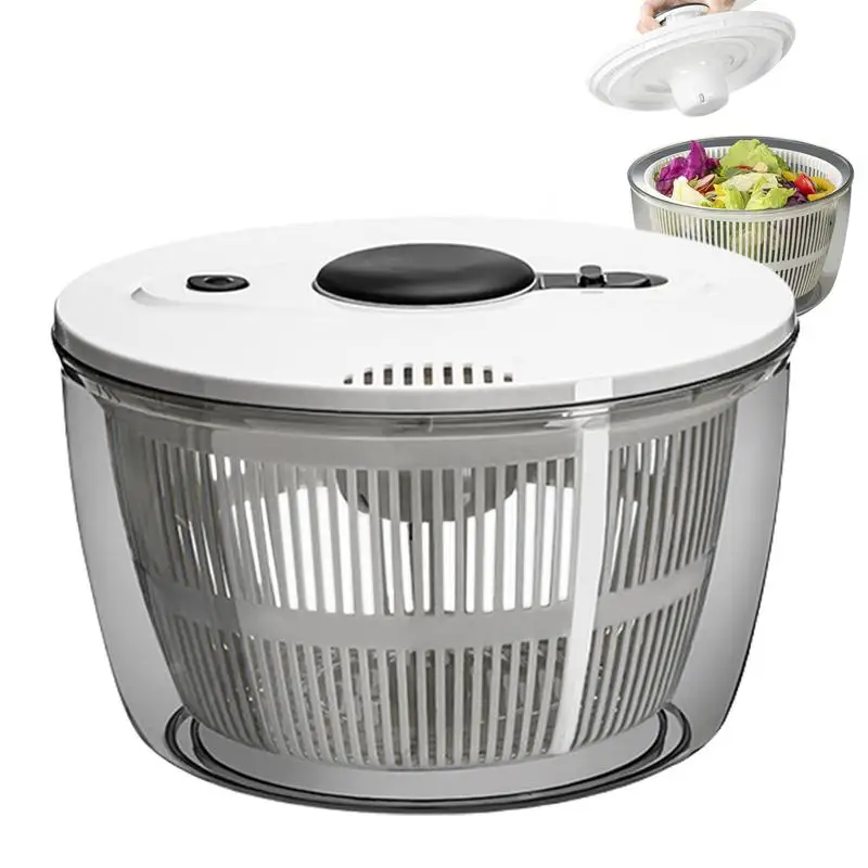 Vegetables Salad Spinner Lettuce Leaf Vegetable Dehydrator Vegetable Washer Salad Vegetable Dryer Mixer For Cabbage Tomatoes