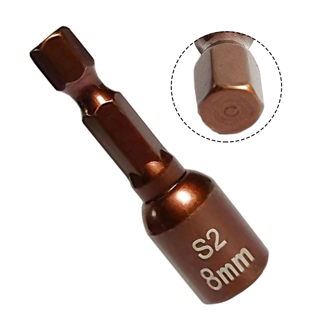 Drill Easy Handling Hex Socket Adapter Driver Adapter Hex Shank Nut Screwdriver Socket Bit Quantity PC Screwdrivers