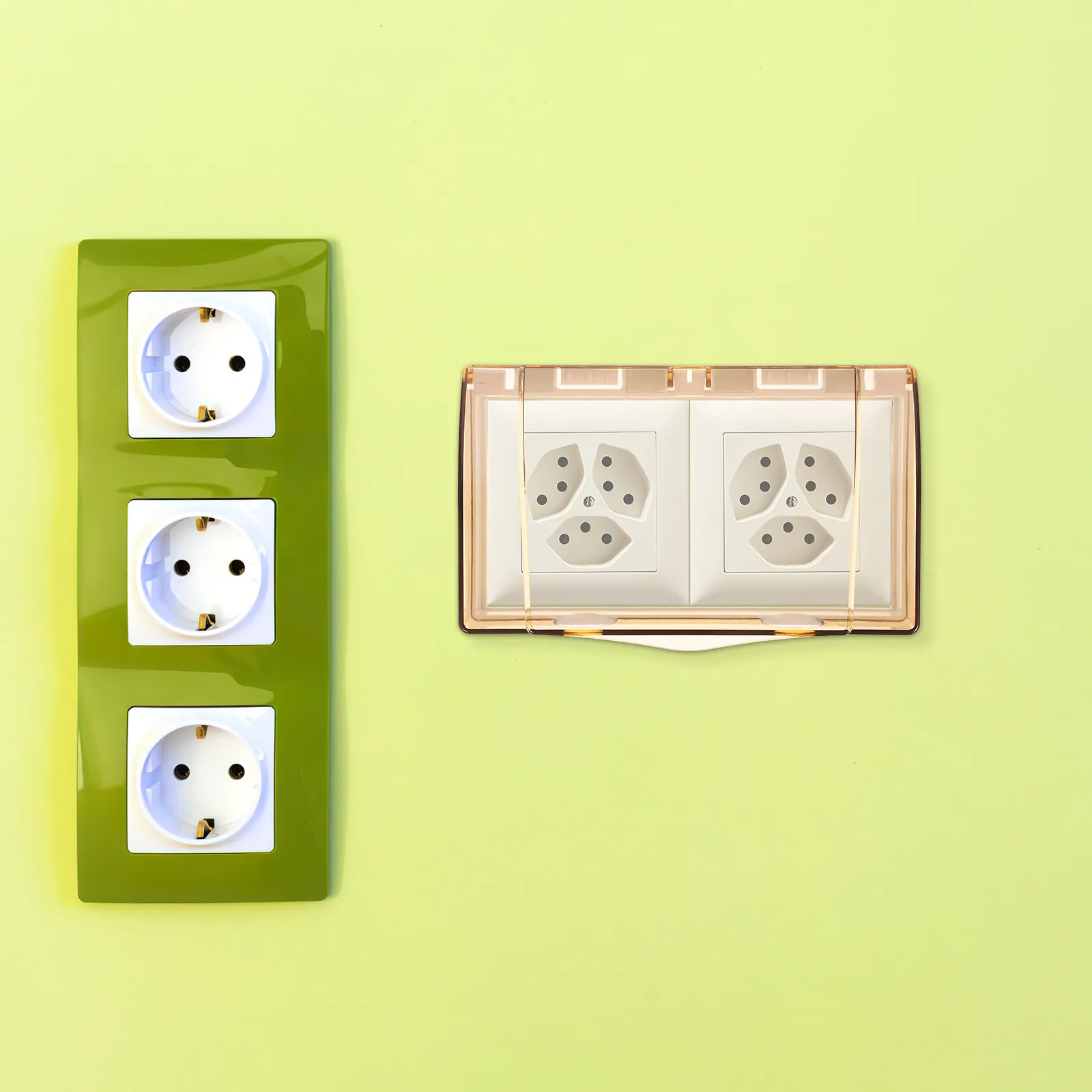 

Защитная крышка для бытовой розетки с двумя гнездами, водонепроницаемая, для наружного использования, защита от непогоды, электрический бокс