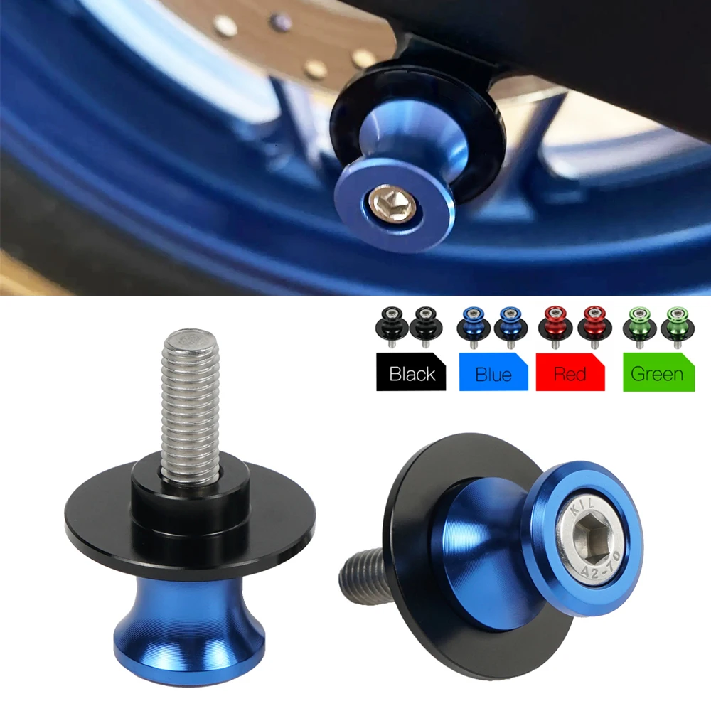 M8 8mm Swingarm Spools Slider For SUZUKI GSXR GSX-R 125/150/600/750/1000 GSX-S750 GSX-S1000 /GT BMW S1000RR S1000 RR 2019-2023 