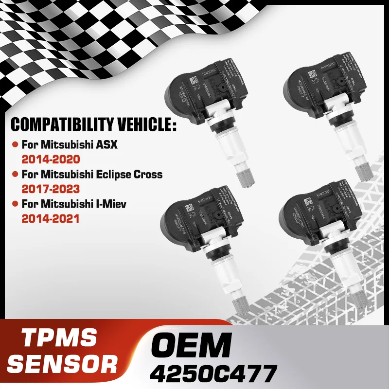 

TPMS Tire Pressure Monitor Sensor For Mitsubishi ASX 2014-2020 Mitsubishi Eclipse Cross 2017-2023 Mitsubishi I-Miev 2014-2021