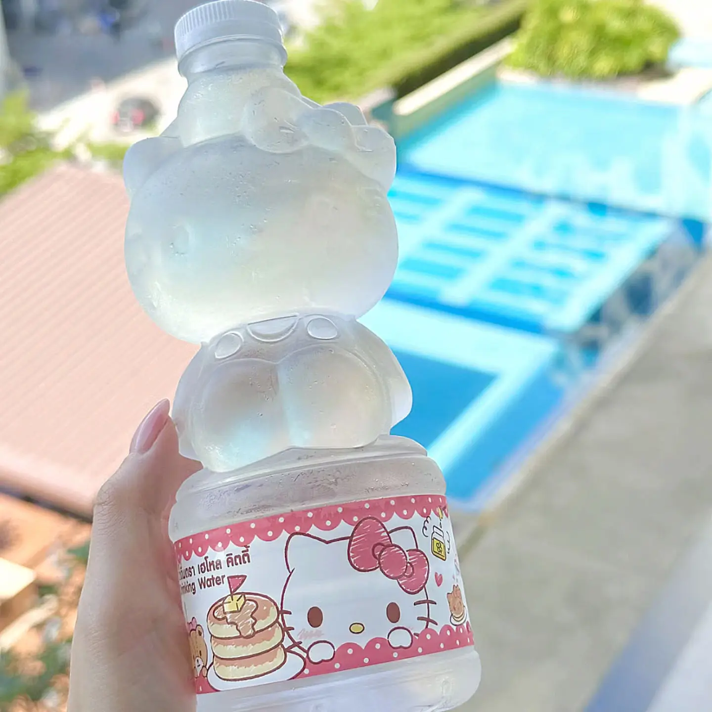 Creative Sanrio Hello Kitty Anime Mineral Water Bottle Reusable Kids Homemade Drink Cup Student Portable Cup Children Cute Gifts