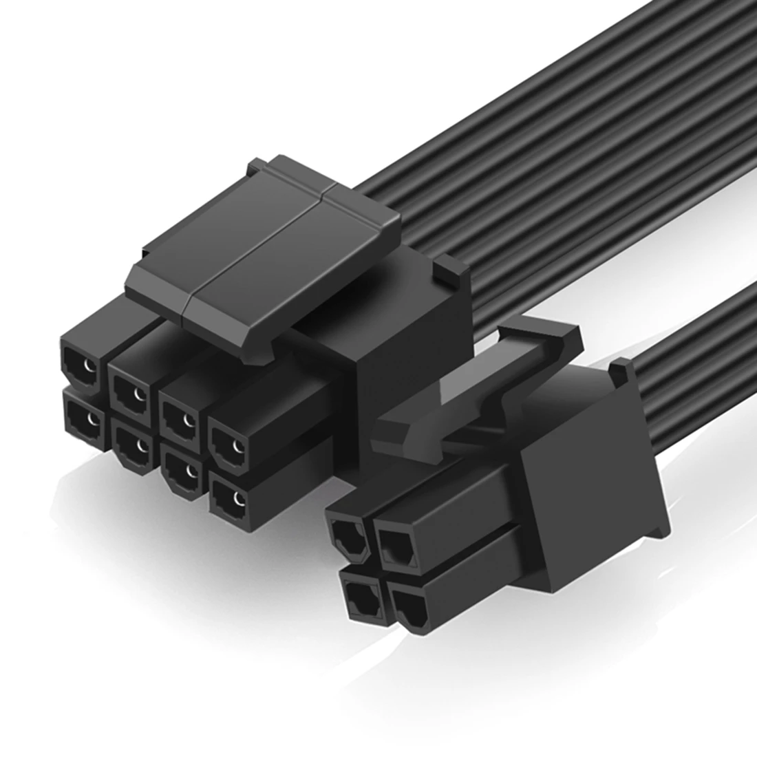 CPU 8 Pin Female to CPU ATX 8Pin + ATX 4 Pin Male Power Supply Converter Adapter Extension Cable image 3