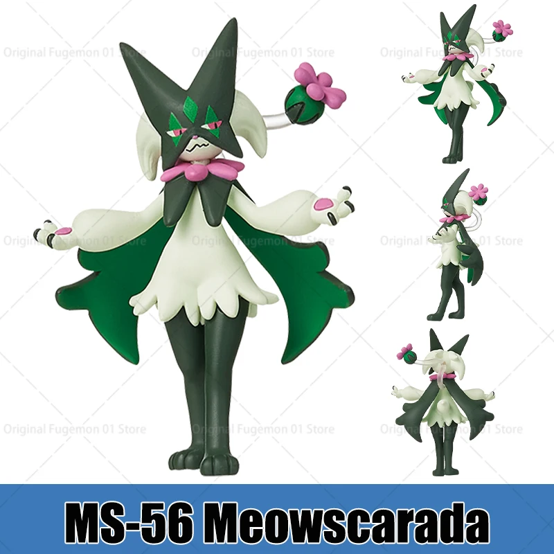 Original TAKARA TOMY Pokemon Floragato Blaziken Quaxly Quaquaval Mega Lucario Figur Spielzeug Sprigatito Meowscarada Modell Puppe Geschenke – Detail 12