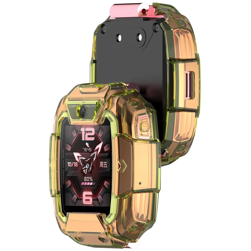 Защитный чехол для детских часов Huawei 5Pro, мягкие чехлы из ТПУ, полуобложка, защитный чехол, бампер, аксессуары для часов