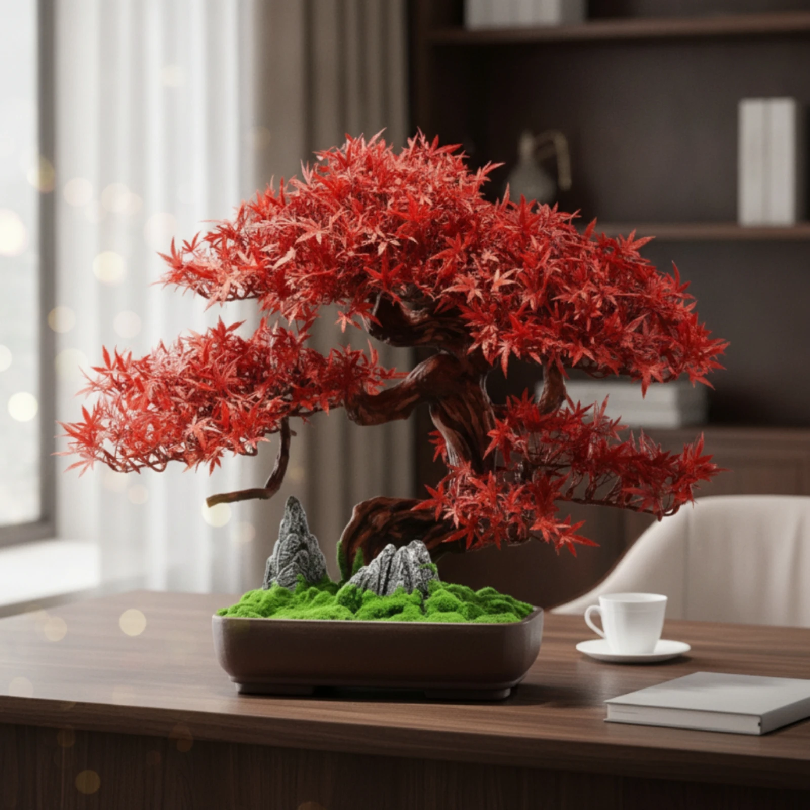 Bonsai Artificiale Piccolo con - Plant Pot Small Desk recensione e prezzo