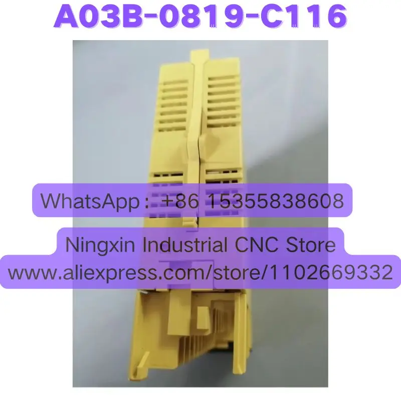Second-hand A03B-0819-C116 A03B 0819 C116 IO Module Tested OK Quick Shipment