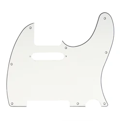 Musiclily Pro 8 Hole TL Guitar Pickguard for USA/Mexican Made Fender Standard TL Modern Style