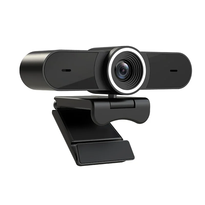 Factory sales video camera 4K office home camera 96degree wide angle webcam HD with tripod and privacy cover for skype zoom call