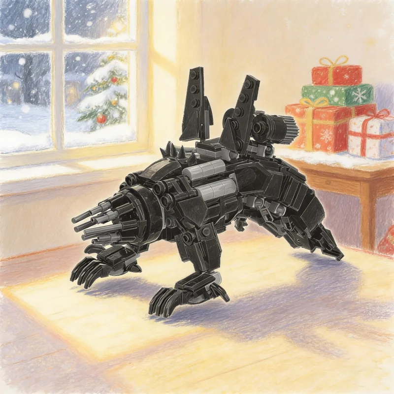 320-個-moc-バジリスク戦争ドロイドスターバトルモデルビルディングブロック建築創造教育クリスマスギフトおもちゃレンガ