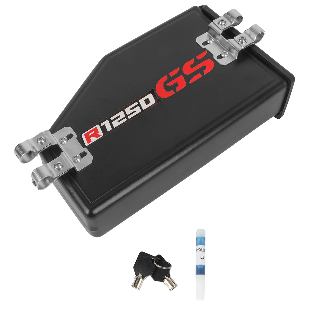 For BMW R1200GS LC ADV Adventure R1250GS Decorative Plastic Box Toolbox 4.2L Tool Box Left Side Bracket For GS1250 GS1200 R 1200