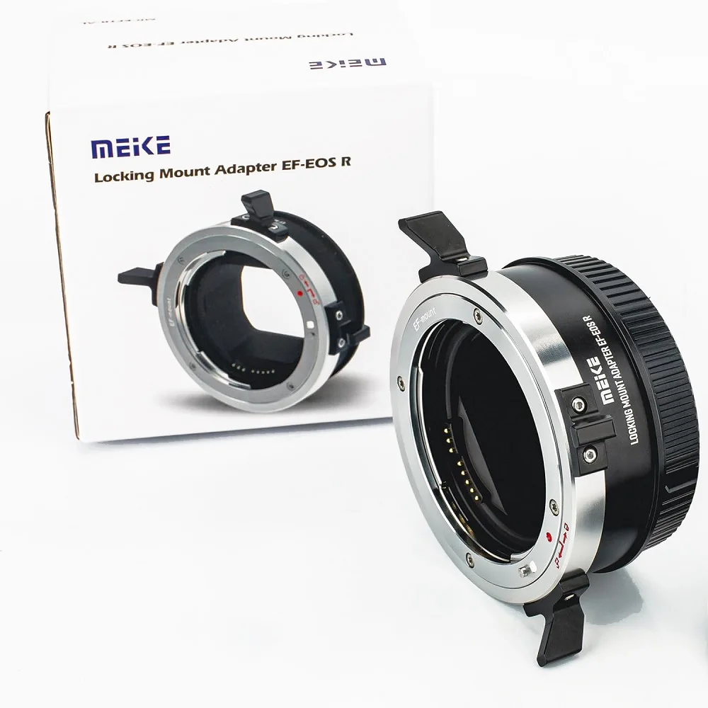Meike MK-EFTR-AL โลหะ Auto Focus เลนส์อะแดปเตอร์แหวนสําหรับ Canon EF/EF-S เลนส์ Canon EOS R RP R6 R5 R8 R10 R50 R6 ii กล้อง