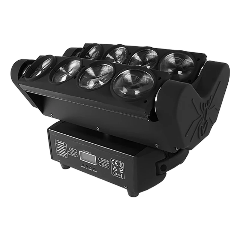 

8 Eyes Moving Head Beam Light Led Spider Moving Beam Lights DMX512 Spider Moving Lighting For Stage Effects DJ Party Wedding