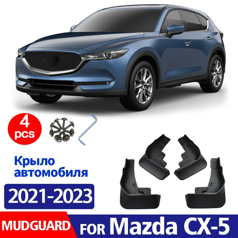 

2021-2023 FOR Mazda CX5 CX-5 Mudguards Fender Mudflaps Car Accessories Mud Flap Guards Splash Mudguard Front Rear 4pcs