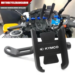 Motorcycle Mobile Phone Holder For KYMCO DOWNTOWN NIKITA GDINK KXCT PeoPle S Racing S G150 Handlebar Mirror GPS Stand Bracket
