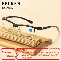 Altamente dioptrías + 4,5 5,0 5,5 6,0 a + 8,0 gafas de lectura para mujeres y hombres gafas ópticas deportivas antiluz azul lectores de presbicia