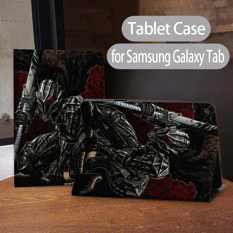 

Anime Berserk Art Logo For Samsung Galaxy Tab A7 A A8 A9 S9 S10 S6 S7 S8 S11 8.7 10.1 10.5 11 10.9 Lite PLus Inch Tablet Case
