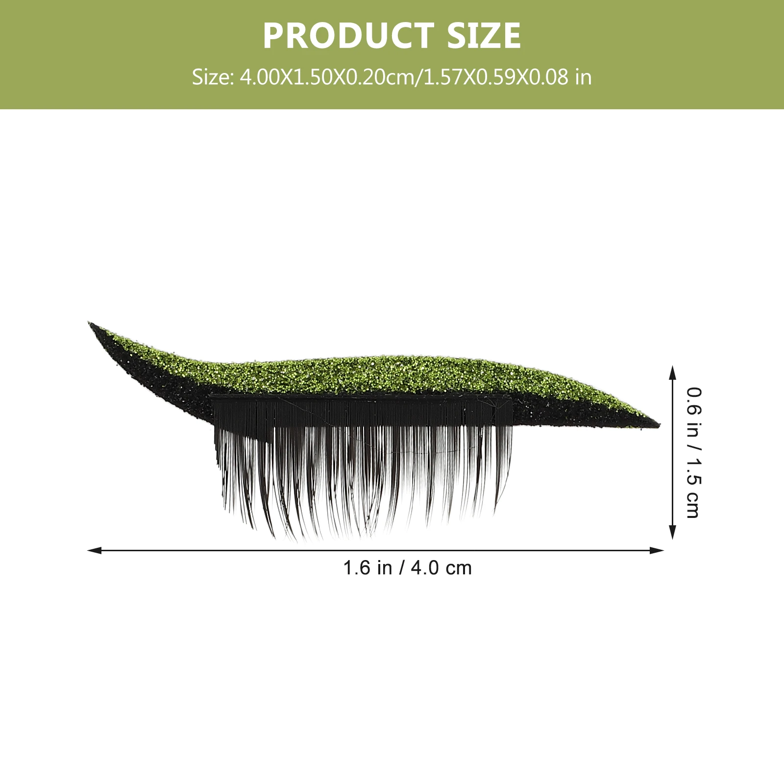 Eyeliner Sticker Voor Valse Wimpers Glanzende Waterdichte Zelfklevende Ooglijn Strip Tape Make-up Tool Festival Cosplay Party