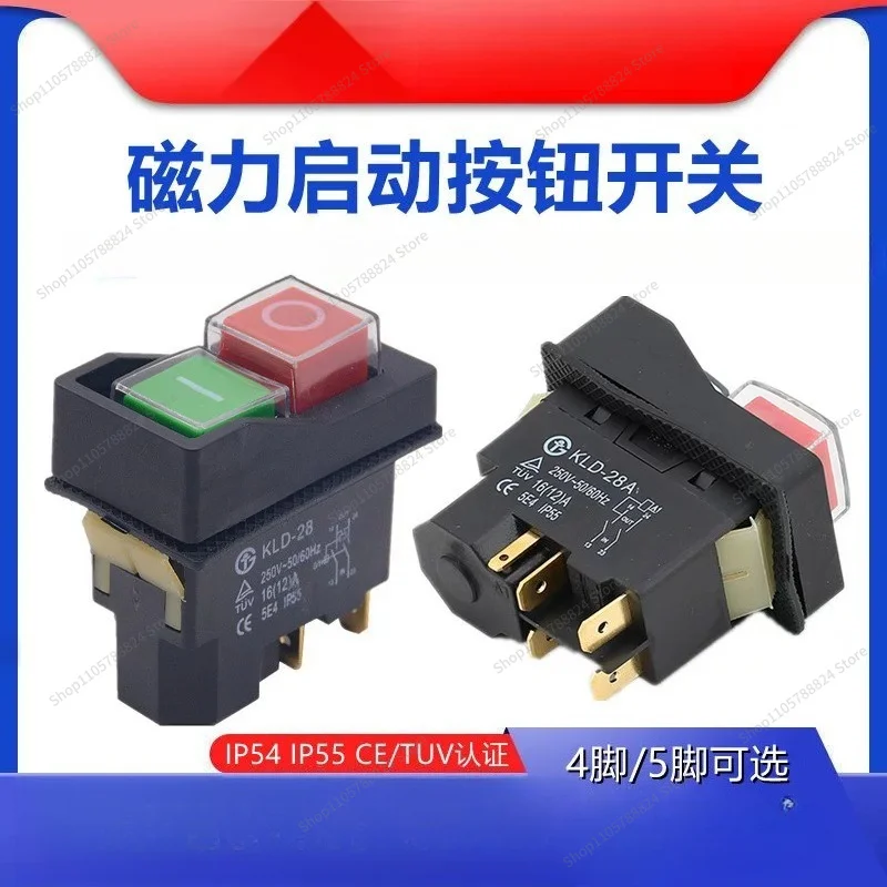 For Slicer Switch KLD-28 Waterproof Electromagnetic Switch KLD-28A Switch KJD17