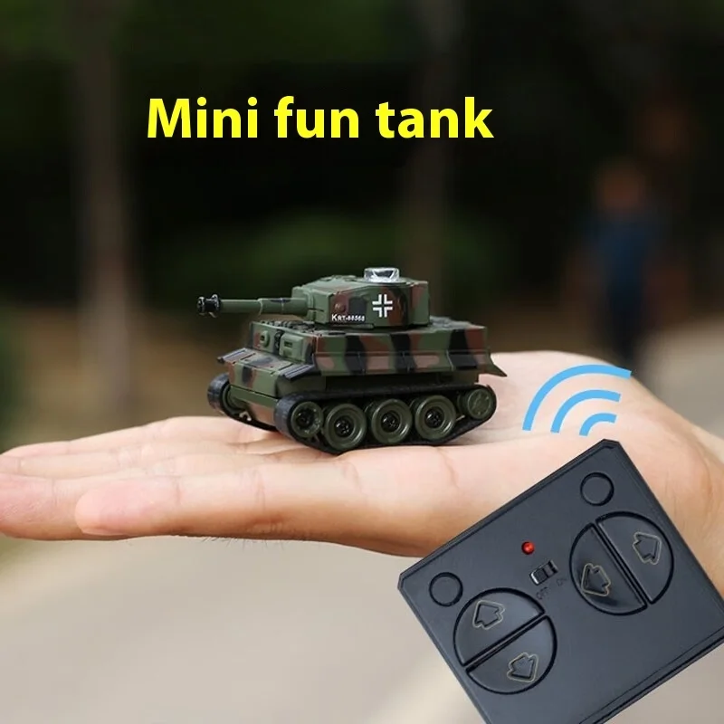 2025 新在庫オフロードシミュレーションのリモコン電動子供のおもちゃミニミニタンクミニ軍事 Q タンクモデル