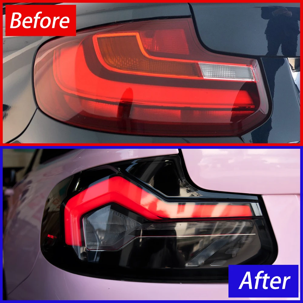 Auto Rear Back Lamps Assembly For BMW 2 Series F22 2014-2021 Upgrade New LED Dynamic Car Tail lights Plug and Play Accessories