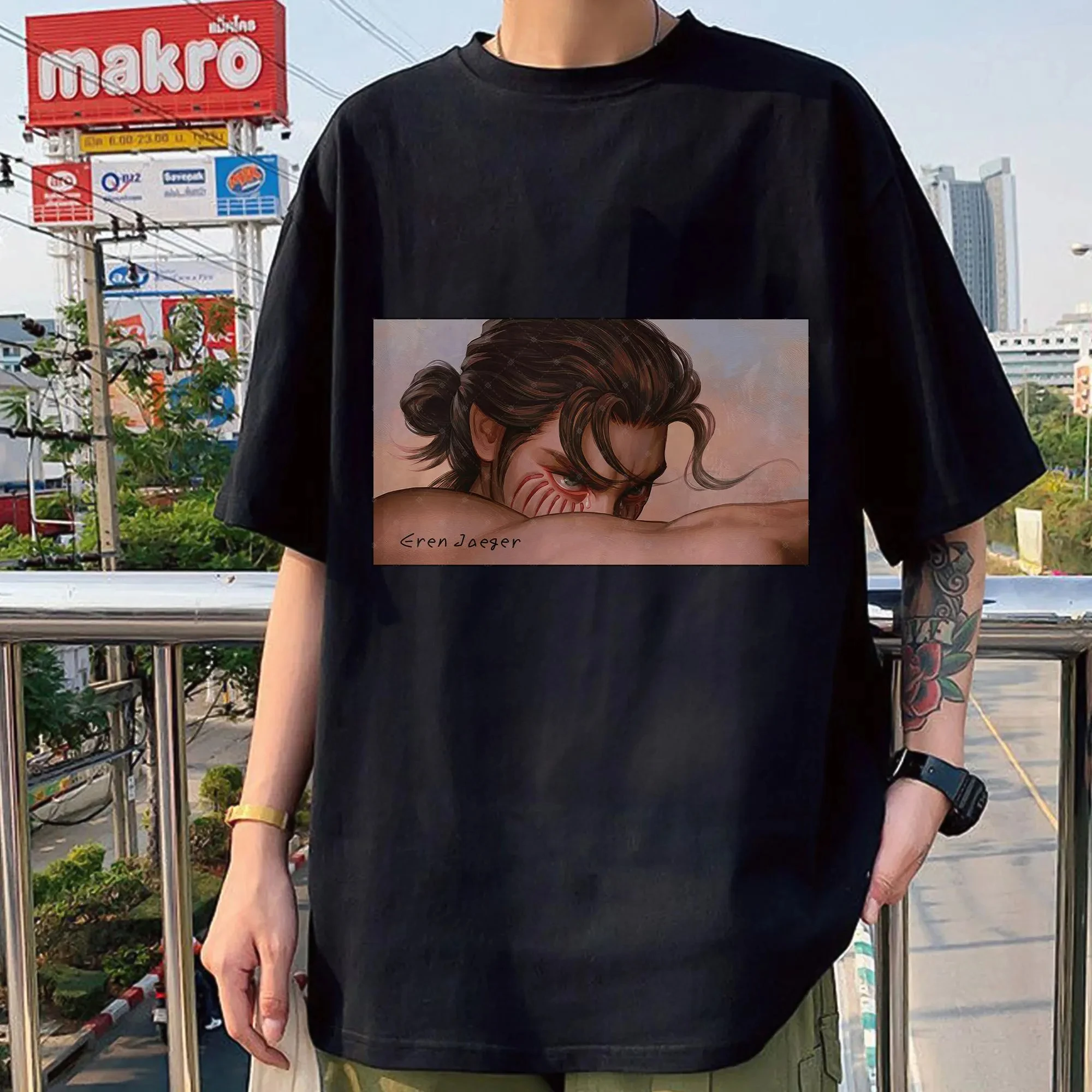 eren-yeager-camisa-unissex-attack-on-titan-moda-moletom-eren-yeager-aot-anime-camisa-attack-titan-camiseta-unissex