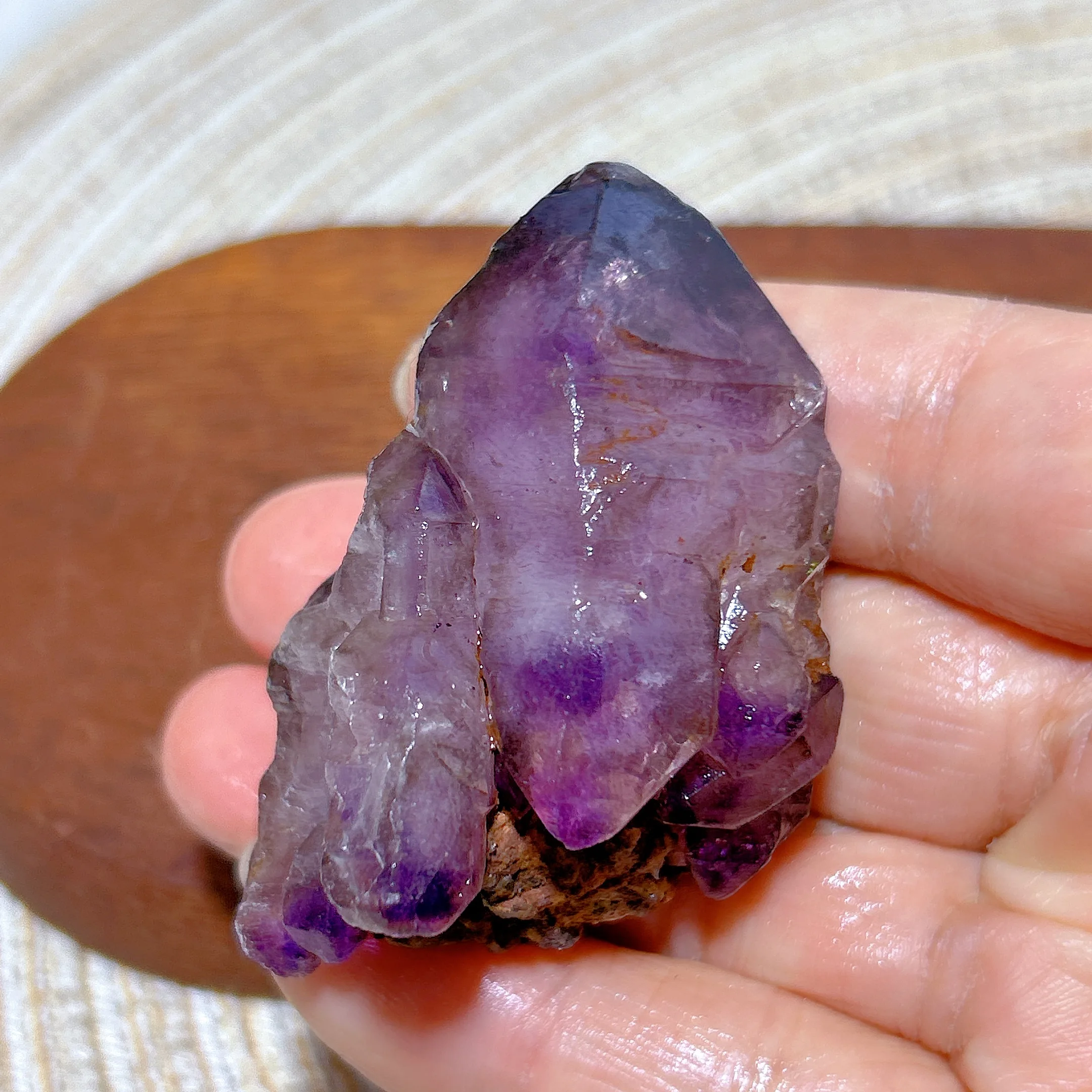 Natural Crystal Tanzania Super Seven Specimen Raw Stone Healing