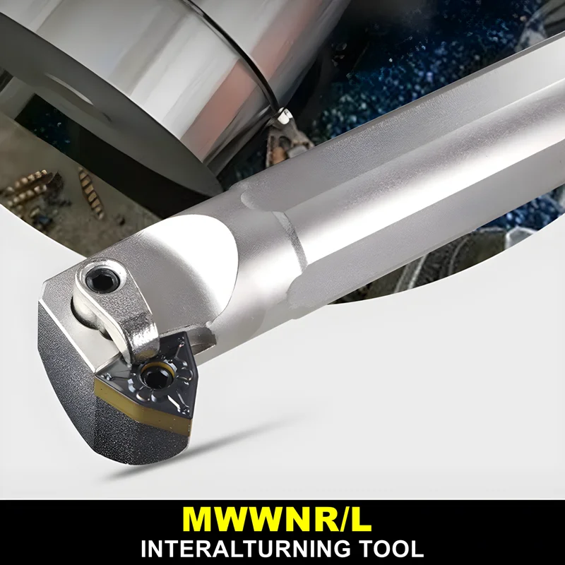 

MWWNR 50° Lathe Tools S20R-MWWNR08 S25S-MWWNR08 S25S-MWWNL08 S32T-MWWNR08 S32T-MWWNL08 20MM 25MM 32MM Internal Turning tools