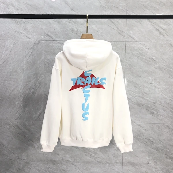 الصبار جاك هوديي شارع العليا رسالة رغوة مطبوعة الصوف مقنعين البلوز الرجال النساء زوجين البلوز جيرسي